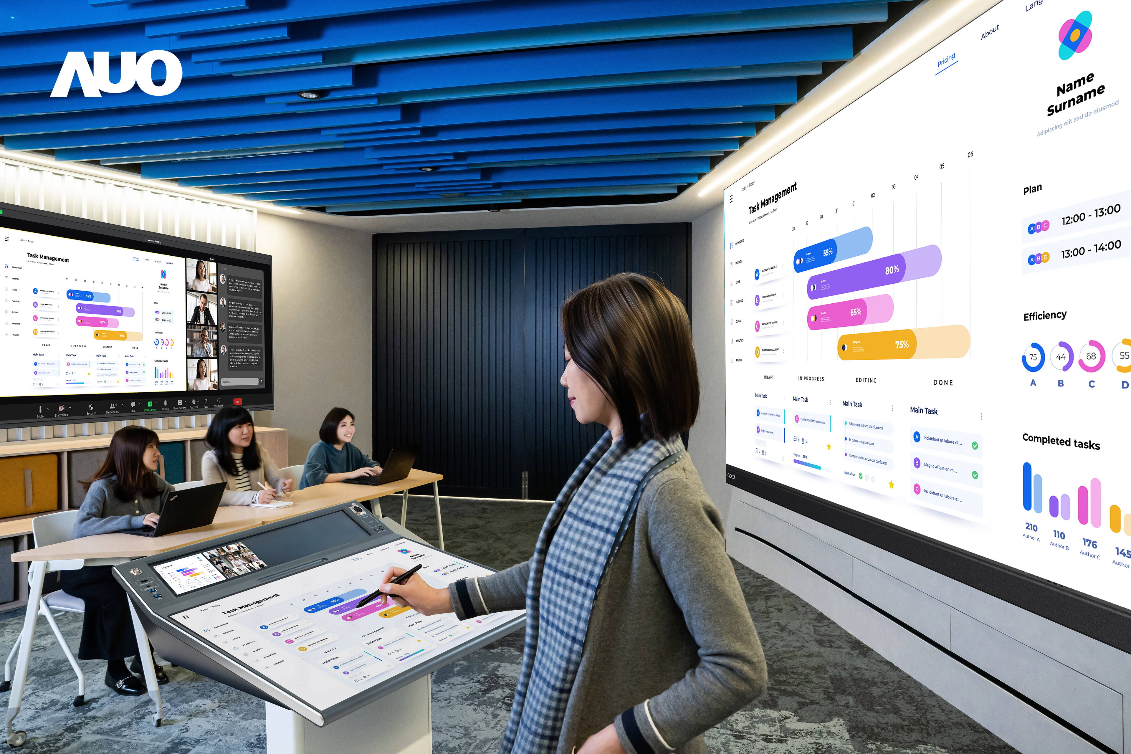 �_��y��Avocor�cRise Visionչʾȫ��λ�̄��I��������������?��黯���l?38��һ�wʽAll-in-One LED�@ʾ������21:9����������92������ʽ��Ӱװ壨IFPD�����v�߿��p�ɷ����������Ч�������h�f��Ч����